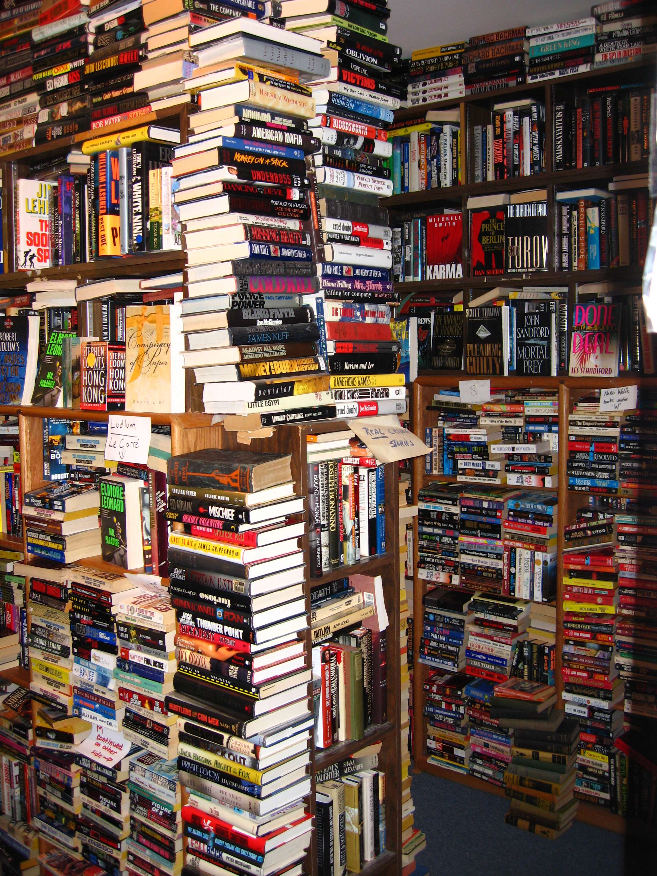 Capitol Hill Books - Shelves of Books - Washington DC