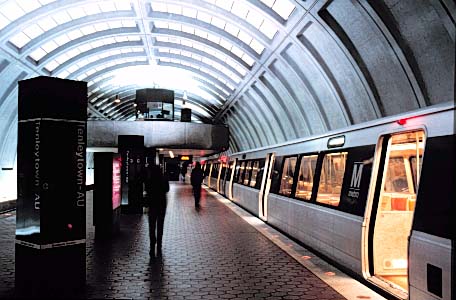 Wsshington DC - Metro Subway Station