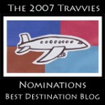 The 2007 Travvies – Best Travel Blog Awards