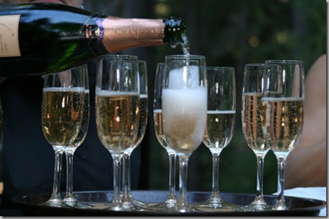Glasses of Champagne