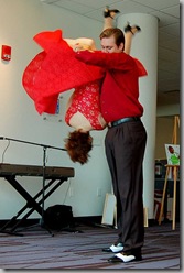 Cutting a rug