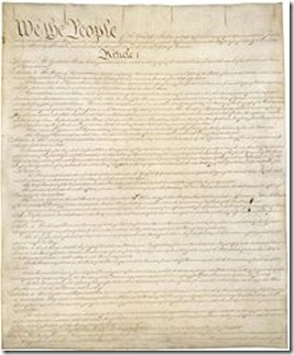 US Constitution - page 1