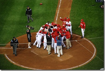 Washington Nats Ryan homerun in the new Nationals Park