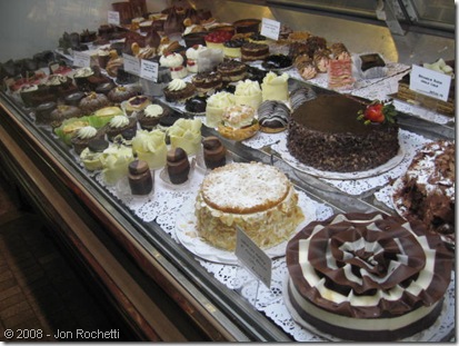 Dean & Deluca pastry counter