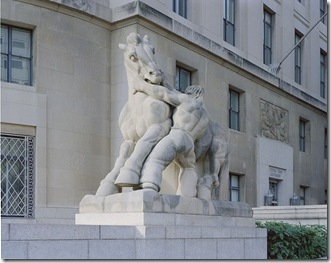 Michael Lantz's Statue, Washington, D.C. by Carol Highsmith (LOC)