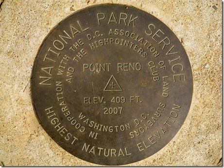 The high point in Washington, DC at Point Reno