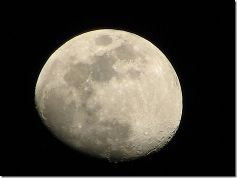 The moon