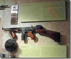 NRA Museum - Thompson machine gun
