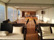 Riders's chill out room - ©PSV Photos