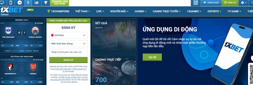 1xbet